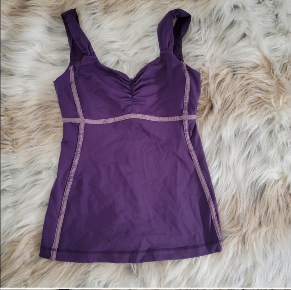 lululemon athletica Purple Tank Top